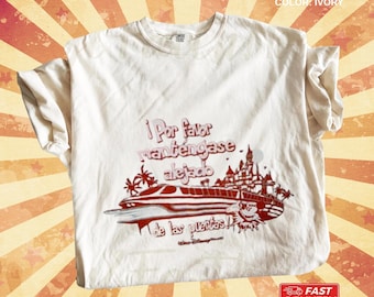 Por Favor Manténgase Alejado de Las Puerta  Shirt, Disney Inspired Monorail Quote Tee, Magic Kingdom Retro Trip Shirt, Comfort Colors