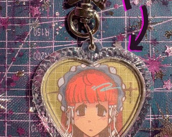 YCH HEART KEYCHAINS