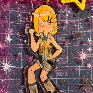 PREORDER | kagamine rin remote controller keychain