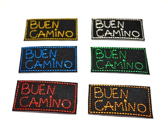 Camino de Santiago Set of 6 Mini Buen Camino patches