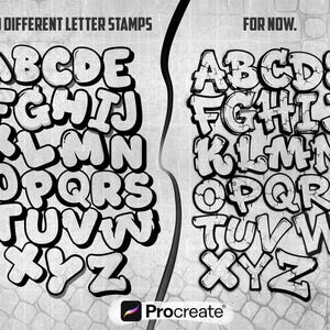 200+ Spray Paint Brushes for Procreate | Graffiti, Drips, Splatter & Street Art Brush Set image 3