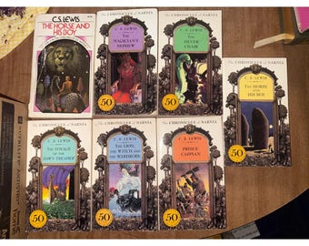 As Crônicas de Nárnia - Coleção Completa com 7 Livros - Edição de 50º Aniversário (Vintage)