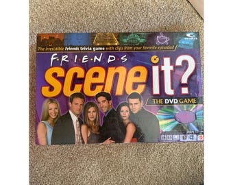 Friends Scene It? O Jogo de Tabuleiro de Perguntas e Respostas sobre a Série de TV (2005) Completo