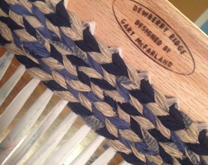 Adjustable Rug Twining Loom for Rugs, Runners, Hot Pads, Place Mats and