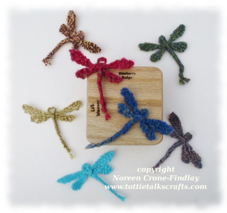 Dragonfly Li'l Weaver Pin Loom image 1