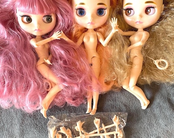 Factory Blythe Style Doll 12" 1/6 Customizing
