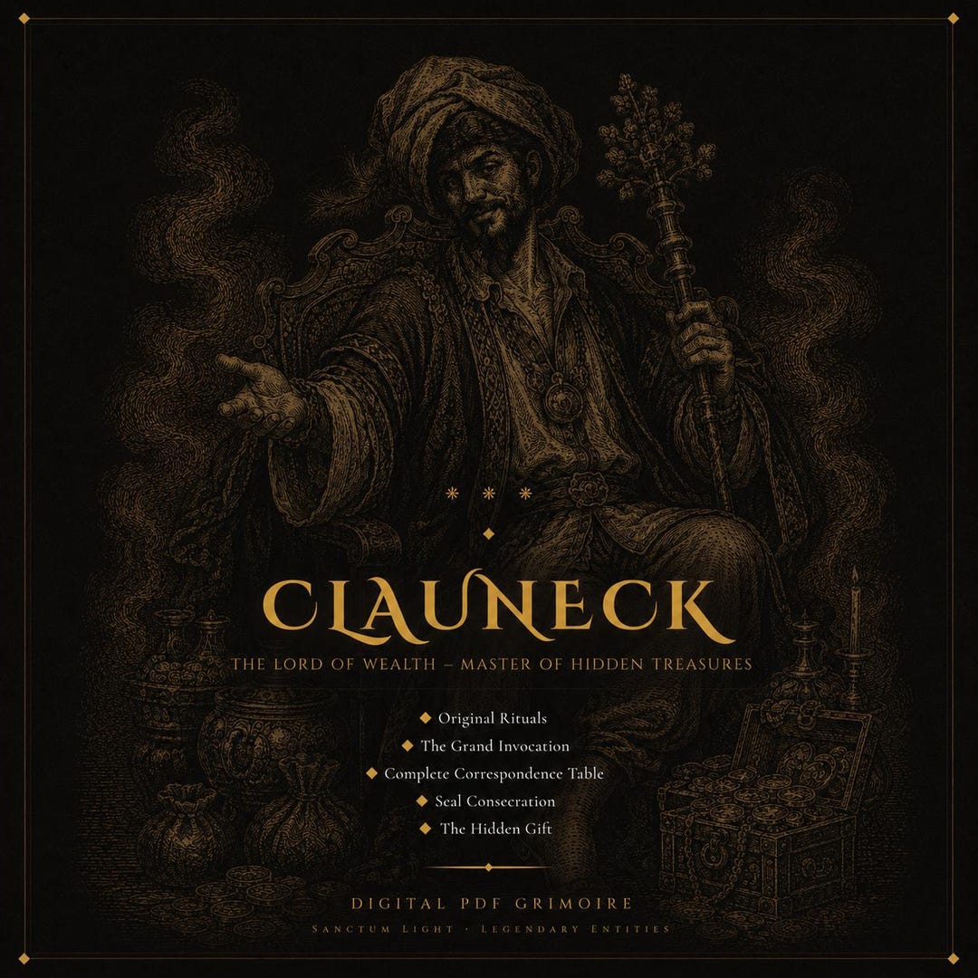 Clauneck Grimoire: Lord of Wealth Ritual Guide (digital PDF) - Etsy
