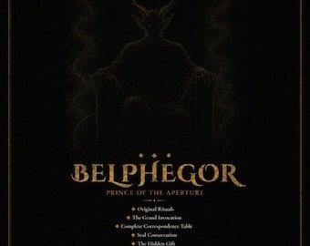 Belphegor Grimoire: Prince of Aperture Ritual Guide (Digital PDF)