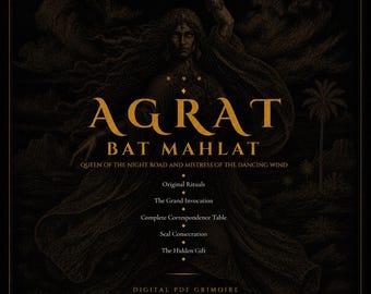 Agrat bat Mahlat Ritual Guide Grimoire • Digital Download PDF