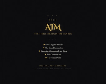 Aim Grimoire · Goetia Duke · Demonology Ritual Guide · Ars Goetia · Digital PDF