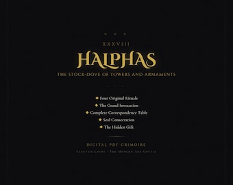 Halphas Grimoire · Goetia Earl · Demonology Ritual Guide · Ars Goetia · Digital PDF