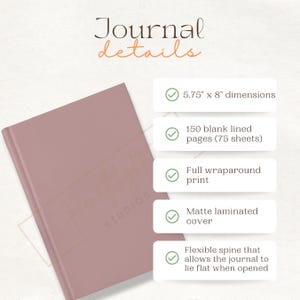 Journal Still Growing Beneath the Surface, Mental Health Notebook, Therapy Self Growth Journal, Healing Gift, Reflection Cutecore Diary image 9