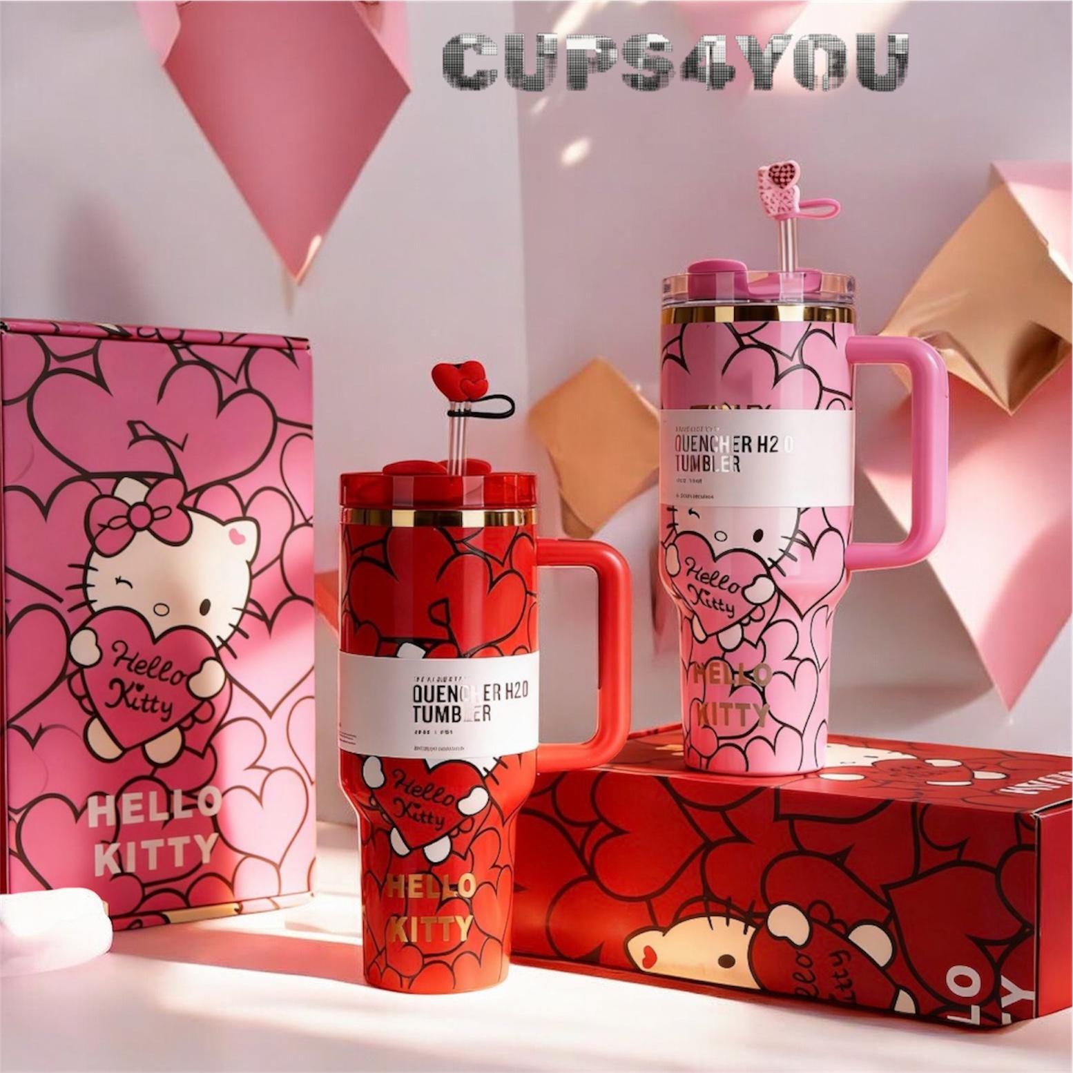 Hello kittys stanley - Etsy 日本