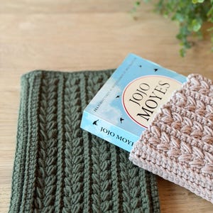 Patrón de funda de libro de crochet - PDF / descarga digital