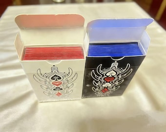 Carte da gioco Hollow Knight (54 pezzi) - Giochi da tavolo, Regno sotterraneo misterioso 9*6 CM, regalo per lui