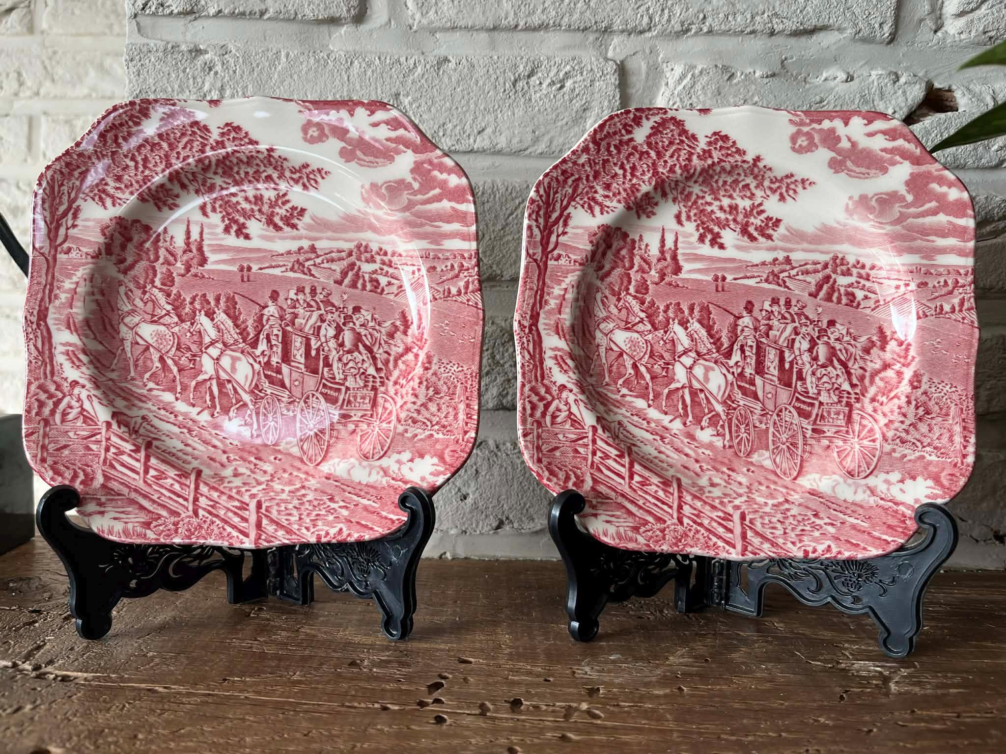 Johnson Brothers Stagecoach China - Etsy