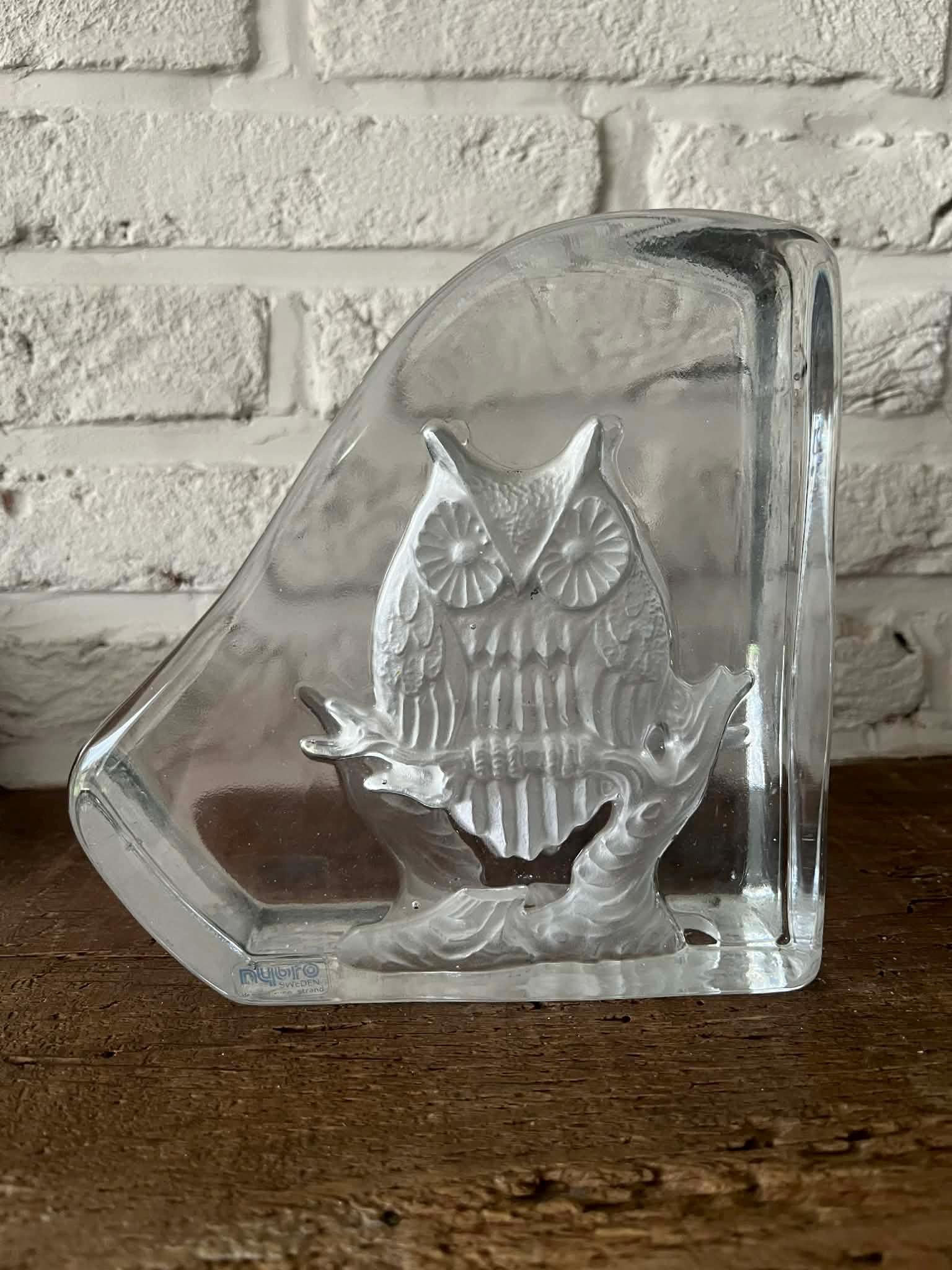 Nybro Sweden Owl - Etsy