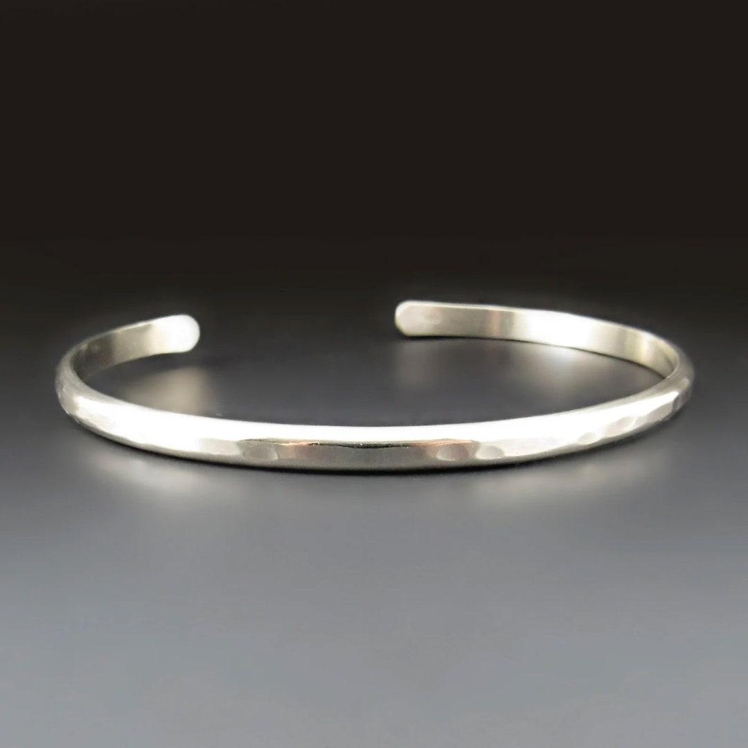 k14様用RRL - Hammered Sterling Silver Cuff RRL Silver Hammered Cuff Bracelet RRL