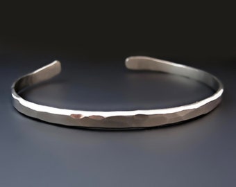 Vintage Sterling Silver Wavy Cuff-measures 6” From Inside