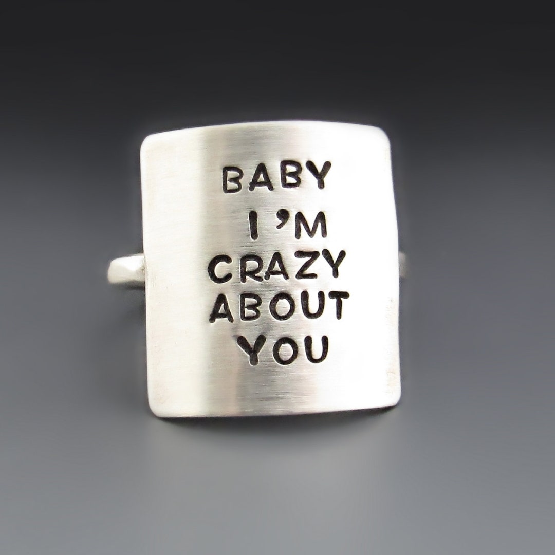Elefezar 925 Sterling Silver Personalized Square Signet Ring