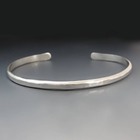mens silver cuff bracelet