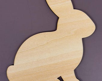 Laser Cut Wood Bunny | DIY Easter Decor Blank