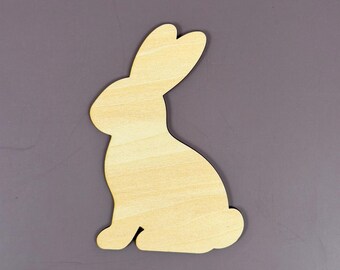 Laser Cut Wood Bunny | DIY Easter Decor Blank