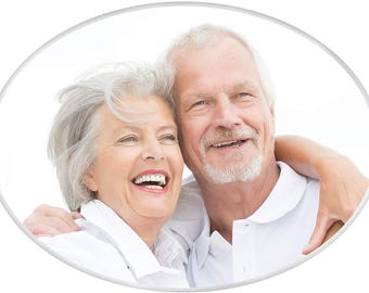 Imágenes conmemorativas personalizadas de porcelana en placas de cerámica, imágenes de cerámica ovaladas horizontales para lápidas, fotos de cerámica para lápidas.