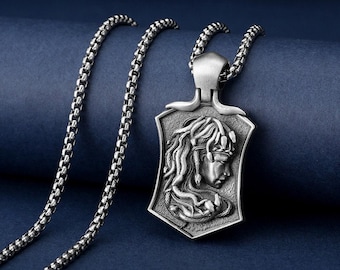 Shield Medusa Pendant, Handmade Men Charm Necklace, Greek Mythology Medusa Jewelry, Medusa Pendant, Mythology Necklace, Men Gift