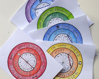 Aspects Flashcards - DIY Colour In - PDF Printable