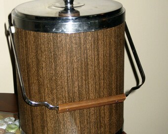 KROMEX クロメックス 50〜60’sヴィンテージアイスペール クーラー KROMEX ~ Huge Vintage ICE BUCKET ~ Brushed Aluminum with
