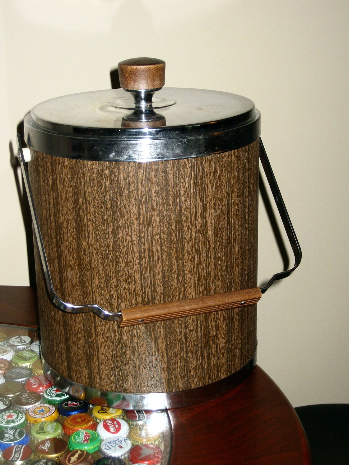 KROMEX クロメックス 50〜60’sヴィンテージアイスペール クーラー KROMEX ~ Huge Vintage ICE BUCKET ~ Brushed Aluminum with