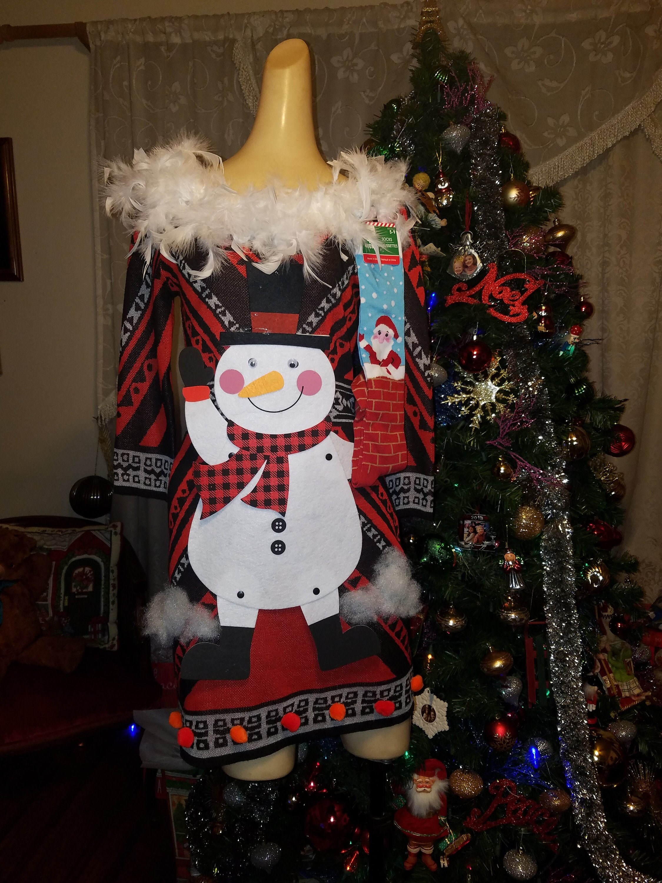 tacky holiday dress