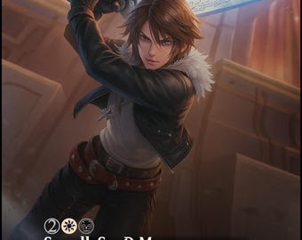 Tarjeta de comandante de gran tamaño