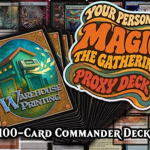 Custom Proxy Commander Deck