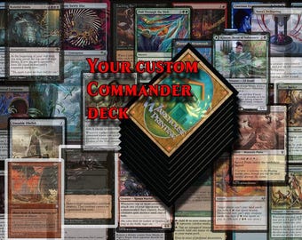 Baraja de comandante proxy personalizada