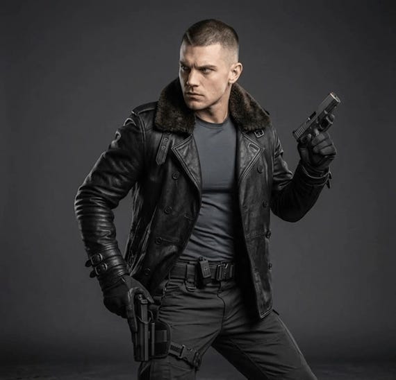 Leon S Kennedy RE9 Requiem Jacket, Resident Evil Leon Cosplay Jacket Gamer Inspired Coat