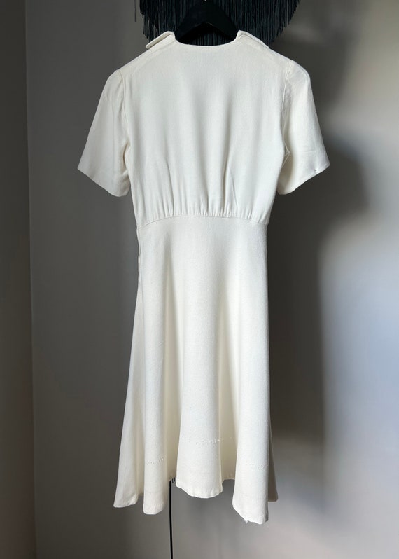 1930s Swedish white dress . 30s vintage nautical … - image 2