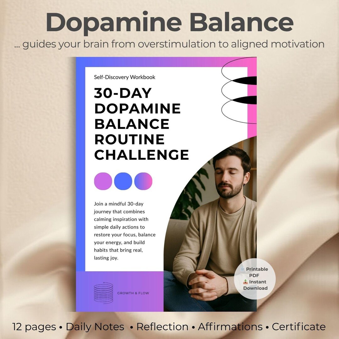 Dopamine Morning Routine 30-day Dopamine Balance Routine Challenge | Printable PDF | Instant ...