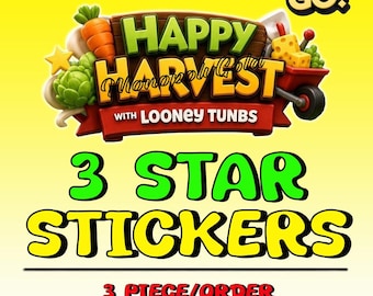 Happy Harvest Album Monopoly_Go 3-Sterne-Sticker - 3 Stück/Bestellung