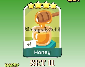 Honey - Monopoly Go! 4 Star Sticker [ Set 11 ]