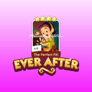 May include: A digital graphic with a cartoon illustration of a woman in yellow clothing and a boy in green clothing. The text "The Perfect Fit!" and "EVER AFTER" are also displayed.