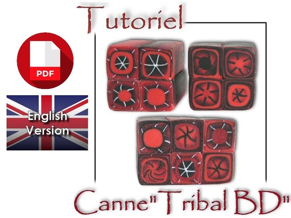 Tutorial / PDF English : Cane "tribal BD"