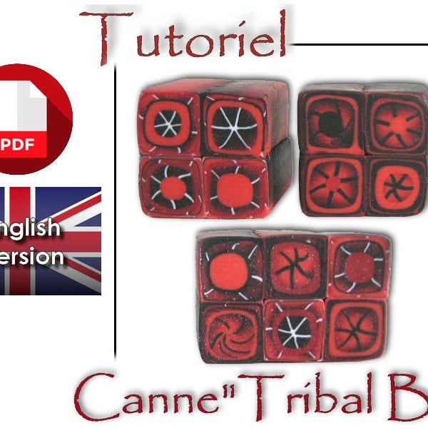 Tutorial / PDF Français: Gehstock „Tribal BD“