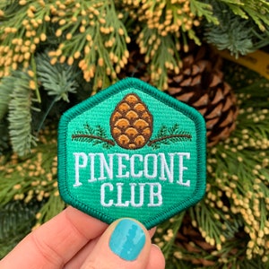 Pinecone Club Patch with optional membership kit image 3