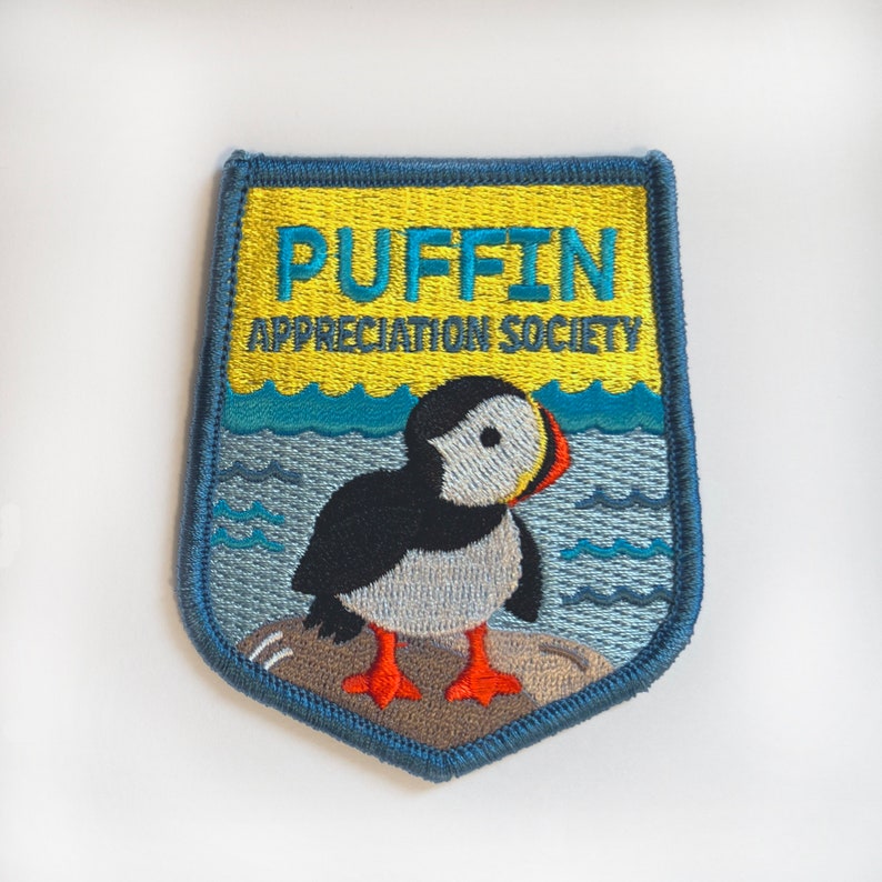 Puffin Appreciation Society Patch with optional membership kit image 7