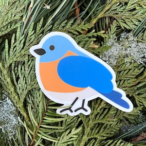 Adesivo de vinil Eastern Bluebird (2,5 polegadas)