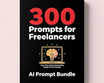 300 sugerencias para freelancers / Paquete de sugerencias con IA