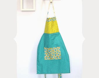 Kids Cooking Apron Sewing Pattern for Toddlers | Children smock Size 3-8 year | Printable Pdf File | Easy to Sew Apron Tutorial