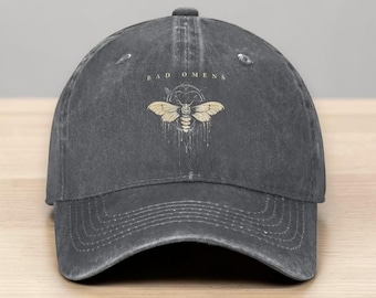 Bad-omens pet, baseballpet moth, cadeau voor modeliefhebbers